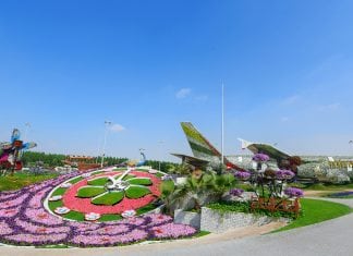 Dubai Displays World’s Largest Floral Installation