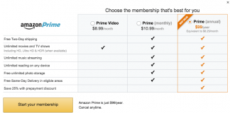 Now you can join Amazon Prime for $10.99 only