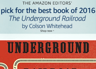 Best Books of 2016: The Underground Railroad the #1 Book of the Year