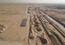 First Expo 2020 Buildings Emerge above Ground