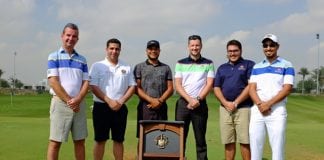 UAE National Golf Team Test Drives Trump International