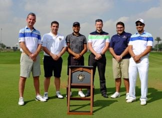 UAE National Golf Team Test Drives Trump International