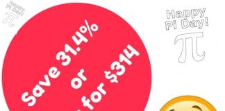 Pi Day Special Deals for Mathematicians