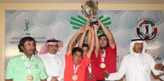 UAE National Golf Team U15 Wins Gold