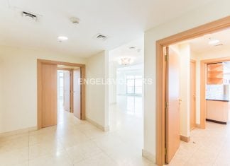 Very Spacious 3 Bed Apartment with Dubai Marina View