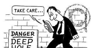 Stop Texting While Walking! Unproductive Everywhere, Illegal Somewhere