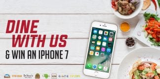 Dine & Win an iPhone 7 At Millennium Airport Hotel Dubai