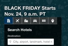 Expedia Black Friday Deals Page Is Live