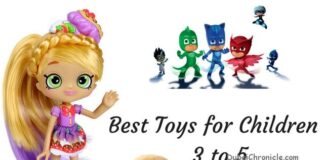 Best Toys for Children Aged 3 to 5 This Holiday Season
