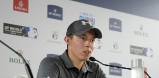 Matthew Fitzpatrick Thrilled To Be Back in Dubai