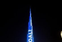 World’s Highest Football Live Scoreboard Goes Live on Burj Khalifa