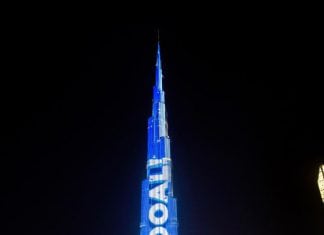 World’s Highest Football Live Scoreboard Goes Live on Burj Khalifa