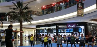Al Ghurair Centre Joins Dubai Fitness Challenge With Free Group Exercises