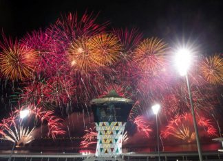 Yas Island Set to Light Up the Sky on UAE National Day