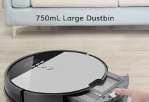 Black Friday Deal on Robotic Vacuum Cleaner & Mop from $150
