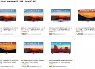 Best Black Friday Deals: Save 25% or More on LG Ultra HD TVs 2018