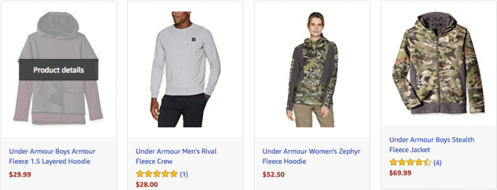 black friday under armour 2018