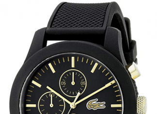 Cyber Monday Week Deal on Lacoste Men’s Black Watch