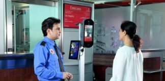 Emirates First On-board for Biometric Boarding