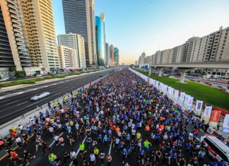 70,000 Participate in Dubai Run on Sheikh Zayed Road