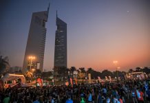 Sheikh Zayed Road Turns into a Running Track for Dubai Fitness Challenge