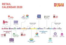 Dubai Retail Calendar 2020 Revealed