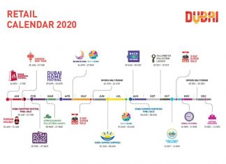 Dubai Retail Calendar 2020 Revealed