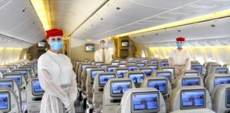Emirates Steps Up Safety Measures at The Airport and on Board