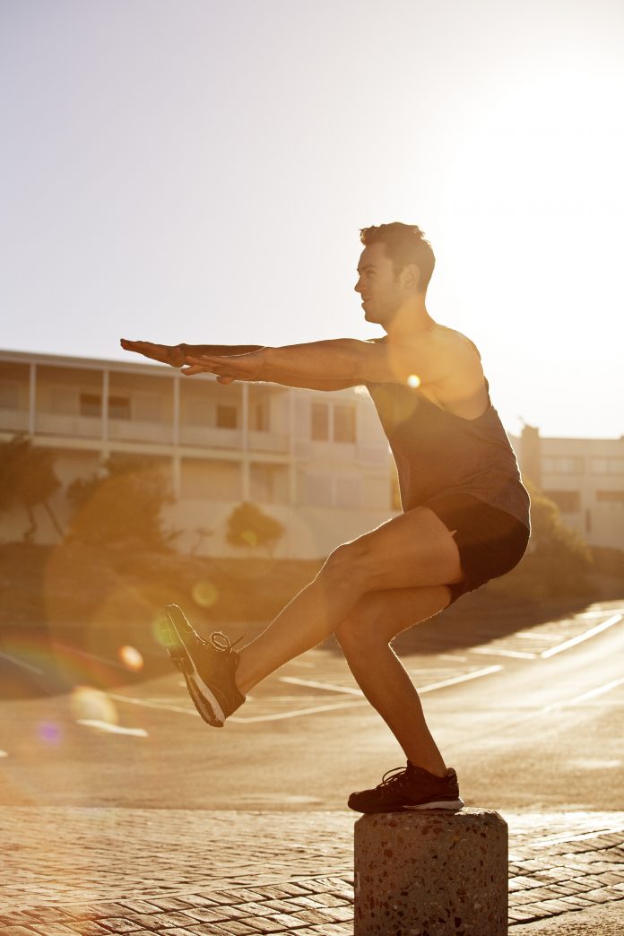 Yoga in the sunlight