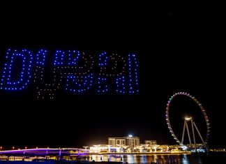 300 High-Tech Drones To Perform Light and Sound Show Each Night of Dubai Shopping Festival