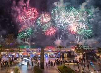 Usher in the New Year with a Spectacular Display of Fireworks at The Beach opposite JBR