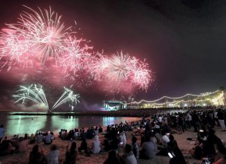Ajman Sky To Be LIT on New Year’s Eve