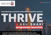 ‘Thrive in Abu Dhabi’ Programme to Attract Global Talent to Settle in Emirate