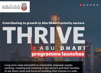 ‘Thrive in Abu Dhabi’ Programme to Attract Global Talent to Settle in Emirate