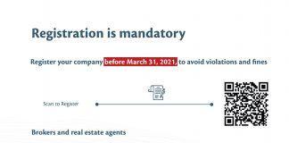 Ministry of Economy: “Real Estate Agents, Gold Dealers, Auditors, B2B Service Providers Need to Register in Anti-money Laundering Systems before March 31, 2021”