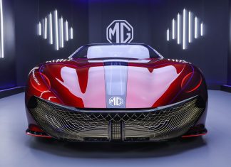 MG Reveals New Cutting-Edge, Fully-Electric Cyberster Concept Car MG Cyberster's exterior
