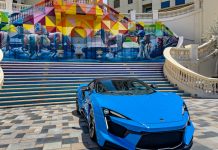 Supercar Up For Grabs At The Walk At JBR The unique supercar, which can be viewed on the 1.2km promenade at Rimal