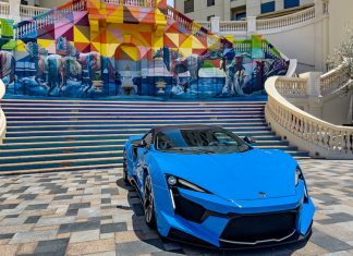 Supercar Up For Grabs At The Walk At JBR The unique supercar, which can be viewed on the 1.2km promenade at Rimal