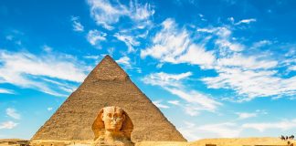 Trending Destinations for Eid Al Fitr, Summer 2021 The Sphinx and Pyramid at Cairo, Egypt revealed by Skyscanner