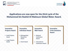 Suqia UAE extended the application deadline for the 3rd Global Water Award