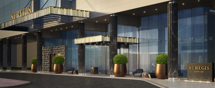 The St. Regis Downtown Dubai's Exterior Rendering