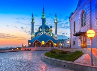 flydubai Grows Its Network to More Than 80 Destinations flydubai share the image of The Kul Sharif mosque in Kazan, Russia