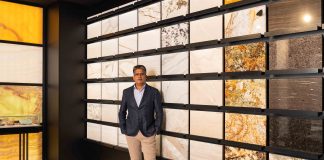 New Official Distributor of Caesarstone in UAE Named Umesh Punia_CEO, Glaze Marble & Granite, distributor of Caesarstone QUARTZ surfaces.