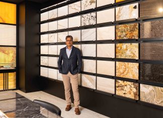 New Official Distributor of Caesarstone in UAE Named Umesh Punia_CEO, Glaze Marble & Granite, distributor of Caesarstone QUARTZ surfaces.