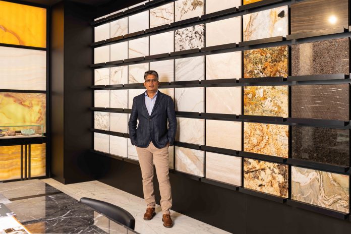 Umesh Punia_CEO, Glaze Marble & Granite, distributor of Caesarstone QUARTZ surfaces.