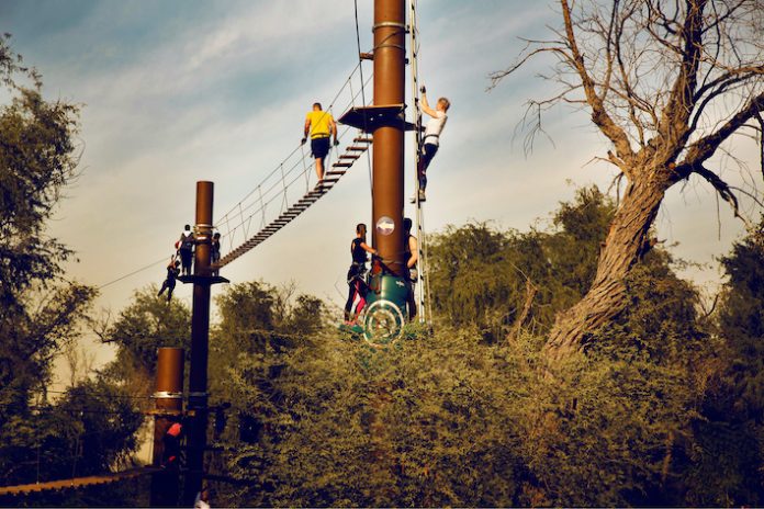 Dubai's largest zipline park with an experience like no other.