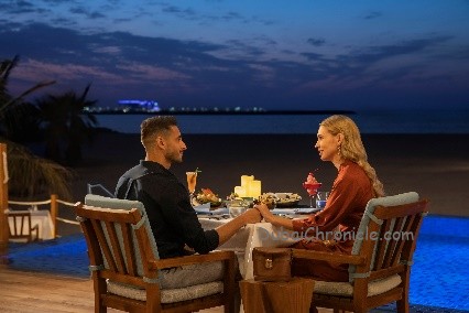 The Ritz-Carlton Ras Al Khaimah, Al Hamra Beach welcomes guests to create unforgettable memories.