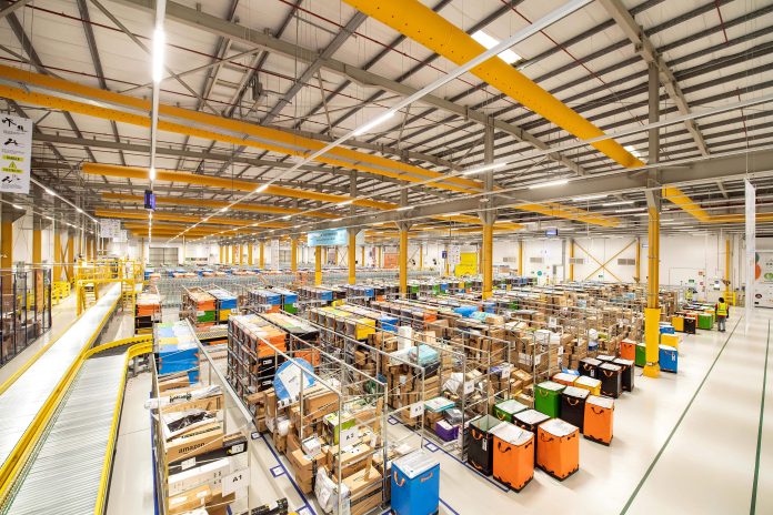 Amazon Abu Dhabi Delivery Station Amazon today announced the opening of its largest delivery station in Abu Dhabi in time for the upcoming Prime Day event this July.