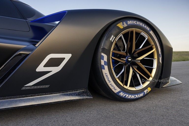 Cadillac today revealed the Project GTP Hypercar that previews the third-generation prototype race car from the American luxury brand.