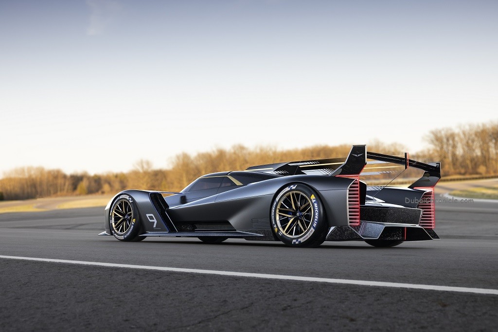 Cadillac today unveiled the Project GTP Hypercar that previews the American luxury brand's third-generation prototype race car.
